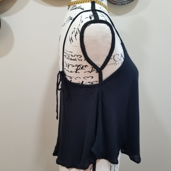 FREE PEOPLE Sleeveless Boho Tank Top Black Color Size XS ,TP.... - Picture 7 of 14